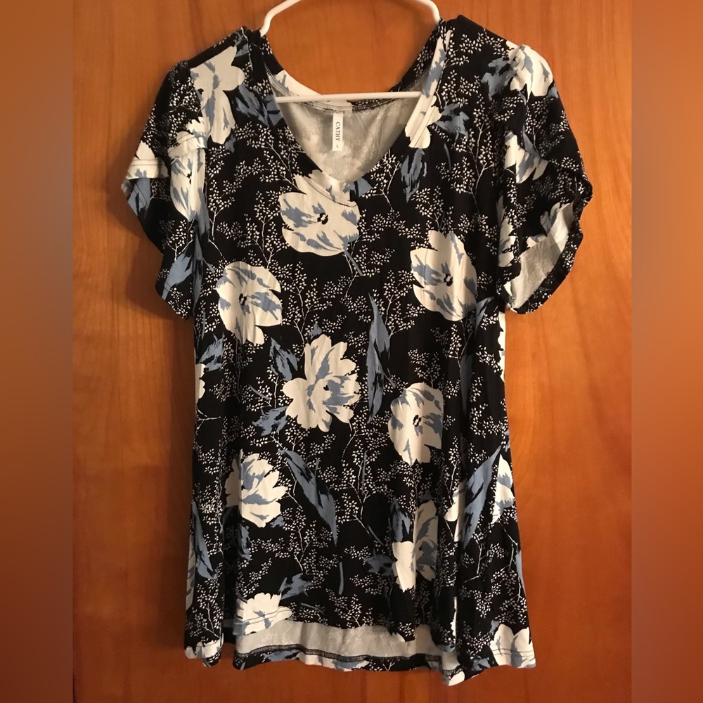 Cathy floral top